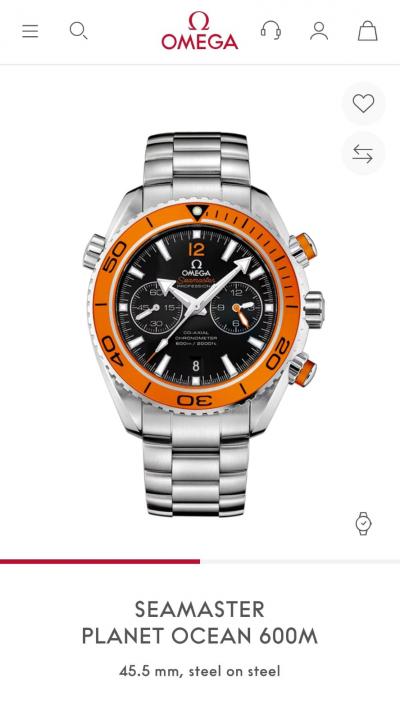 Omega Seamaster Planet Ocean Quartz Japan