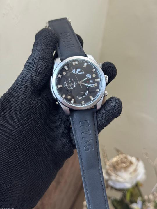Carrera Tag CR7 Silver-Black Premium Chronograph Watch