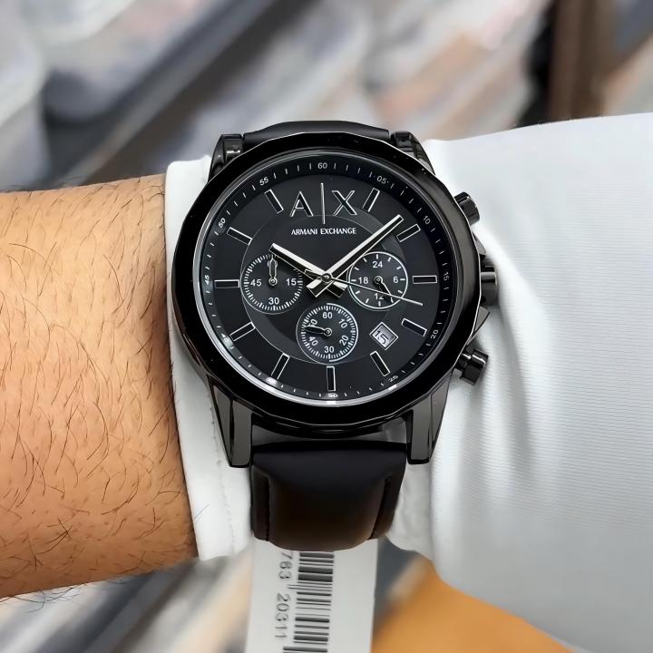 ARMANI FULL BLACK WATCH