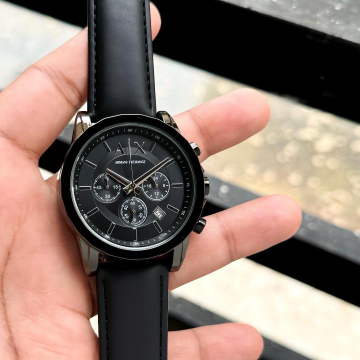 ARMANI FULL BLACK WATCH