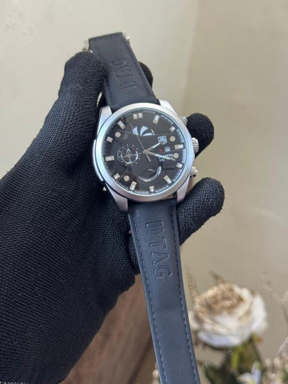 Carrera Tag CR7 Silver-Black Premium Chronograph Watch