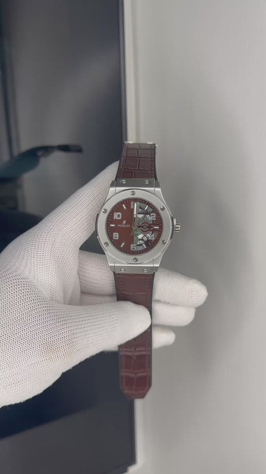 hublot leather