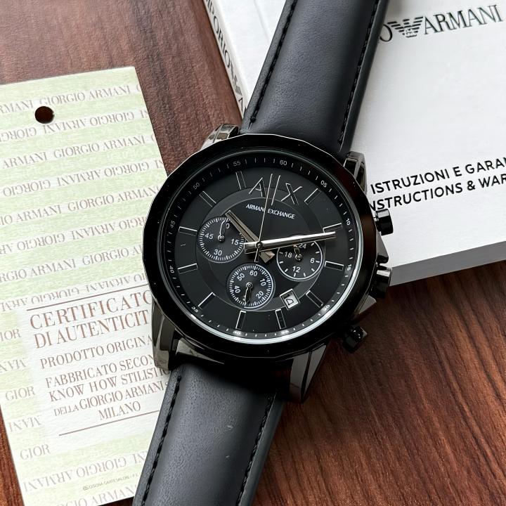 ARMANI FULL BLACK WATCH